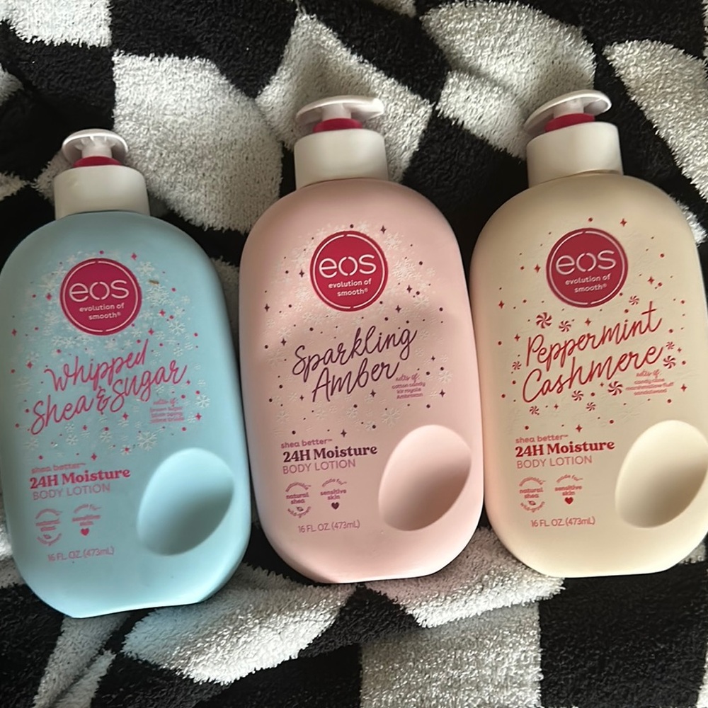 EOS limited edition lotions listing is for all 3